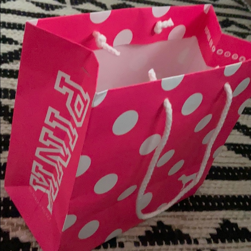 Pink Two Piece Swimsuit and a Pink Gift Bag - Picture 3 of 8